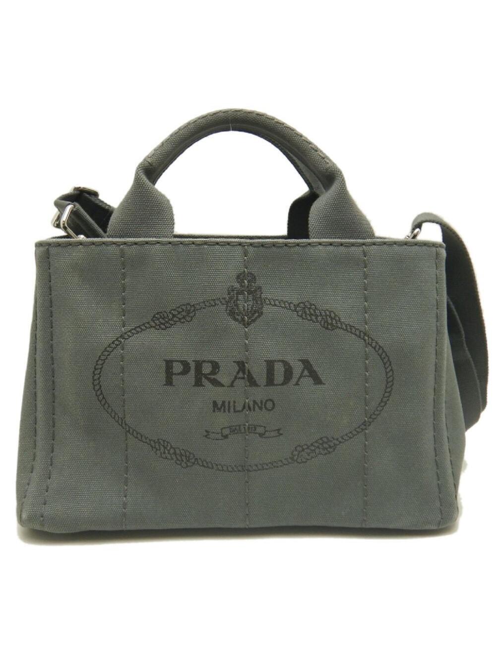 Prada Canapa Convertible Tote Canvas #298616P94B